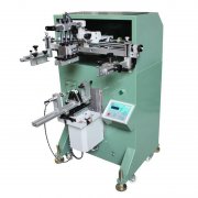 300 high precision curved screen printing machine, milk tea